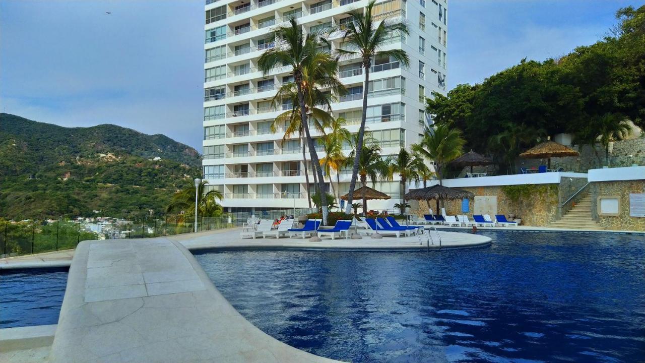 Apartamento Departamento con Preciosa Vista al Mar en Acapulco Diamante Exterior foto