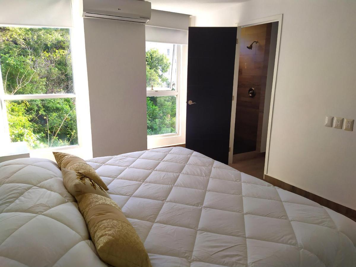 Apartamento Departamento con Preciosa Vista al Mar en Acapulco Diamante Exterior foto
