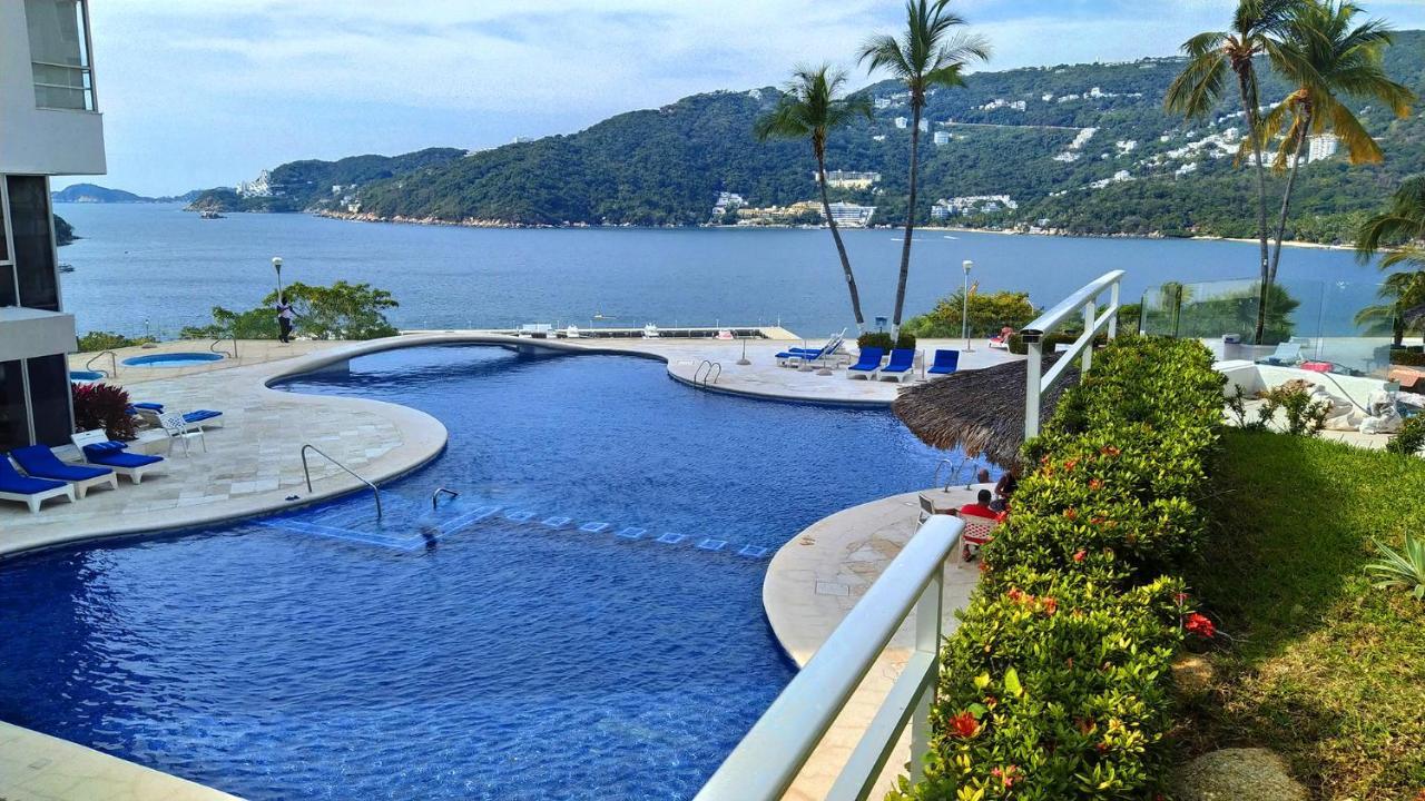 Apartamento Departamento con Preciosa Vista al Mar en Acapulco Diamante Exterior foto